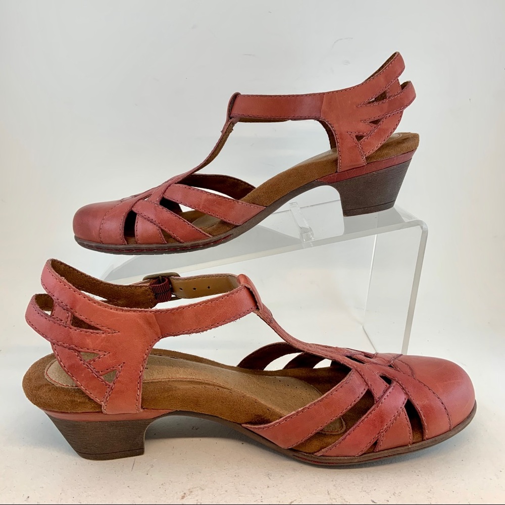 ⚡️SOLD Cobb Hill Aubrey T-Strap Heeled Sandals - Picture 4 of 11